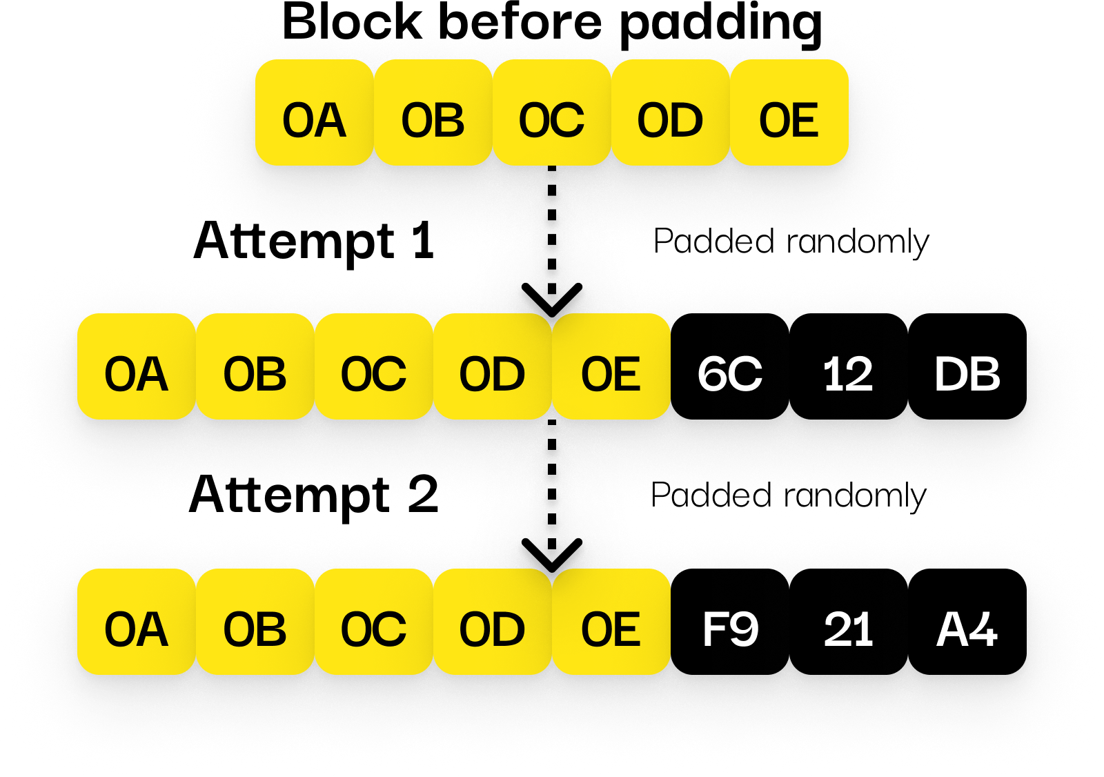 Random Padding Example